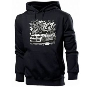 Bluza z kapturem męska BMW serii 1 e87 street art