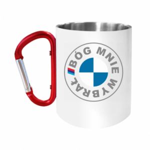 Kubki metalowe z uszkiem karabińczykiem