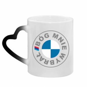 Kubki magiczne z uchwytem w kształcie serca