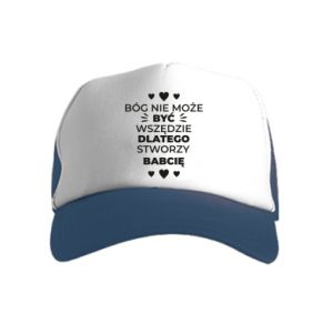 Czapki trucker dziecięce