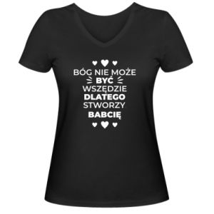 Koszulki V-neck damskie