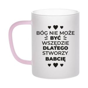 Kubki szronione dwukolorowe