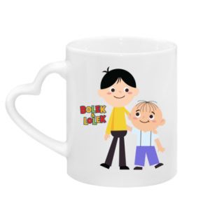Kubki z uchwytem w kształcie serca