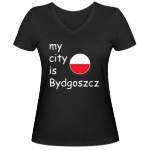 Koszulki V-neck damskie