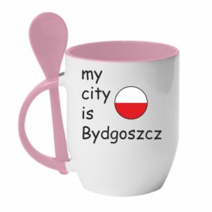 Kubki z ceramicznymi łyżkami