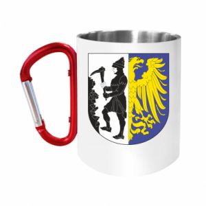Kubki metalowe z uszkiem karabińczykiem