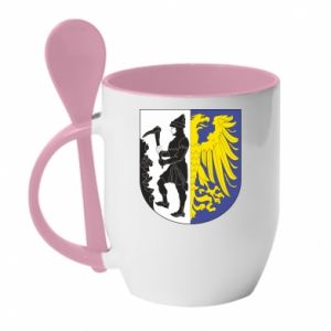 Kubki z ceramicznymi łyżkami