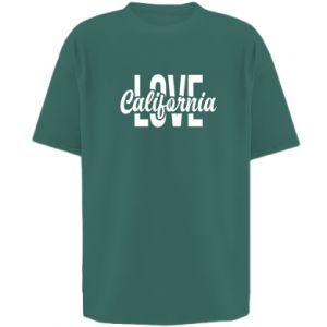 Koszulka oversize damska California love - PrintSalon Koszulka oversize damska California love
