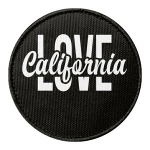 Naszywka okrągła California love