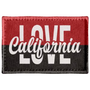 Naszywka prostokątna California love