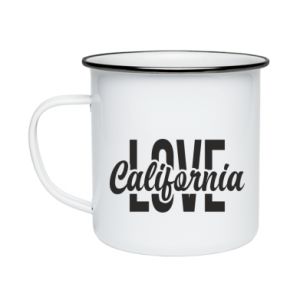 Kubek emaliowany California love