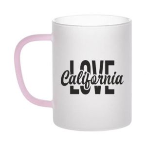 Kubek szroniony dwukolorowy California love