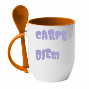 Kubki z ceramicznymi łyżkami
