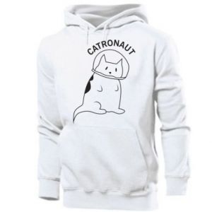 Bluza z kapturem męska z kotami Catronaut