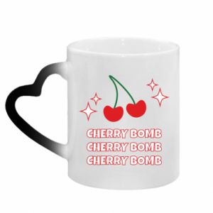 Kubki magiczne z uchwytem w kształcie serca