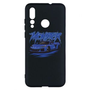 Etui na Huawei Nova 4 Chevrolet Corvette niebieski
