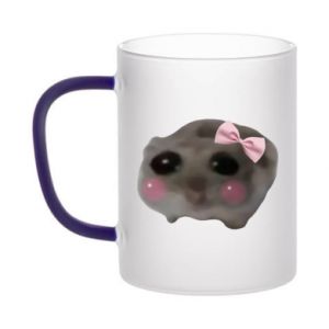 Kubki szronione dwukolorowe