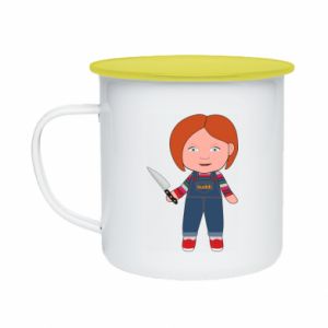 Kubki ceramiczne w stylu retro
