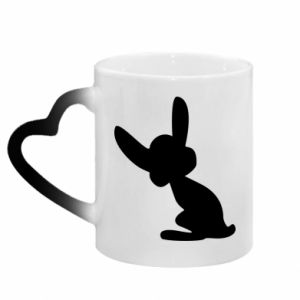 Kubki magiczne z uchwytem w kształcie serca
