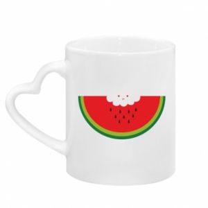 Kubki z uchwytem w kształcie serca