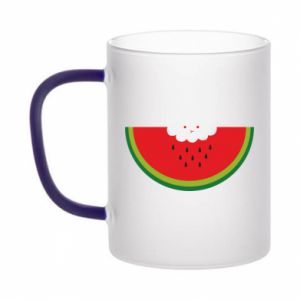Kubki szronione dwukolorowe