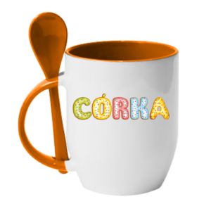 Kubki z ceramicznymi łyżkami