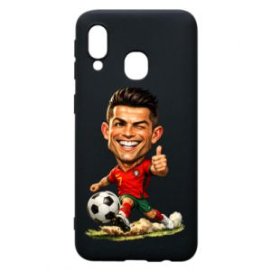 Etui na Samsung A40 Cristiano Ronaldo