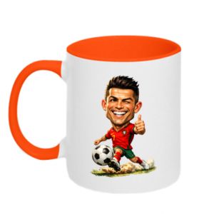 Kubek dwukolorowy Cristiano Ronaldo