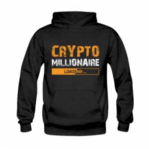 Bluza z kapturem dziecięca Crypto Millionaire ładuje zabawny projekt Bitcoin