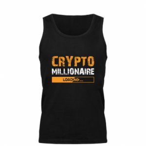 Koszulka męska Crypto Millionaire ładuje zabawny projekt Bitcoin