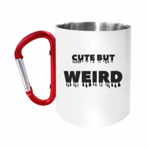 Kubki metalowe z uszkiem karabińczykiem