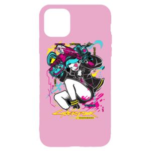 Etui na iPhone 11 Pro Max Cyberpunkowa sztuka Rebekki