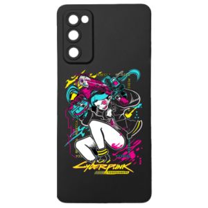 Etui na Samsung S20 FE Cyberpunkowa sztuka Rebekki