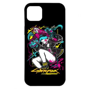 Etui na iPhone 14 Plus Cyberpunkowa sztuka Rebekki