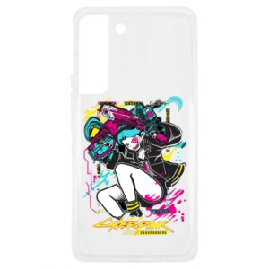 Etui na Samsung S22 Plus Cyberpunkowa sztuka Rebekki
