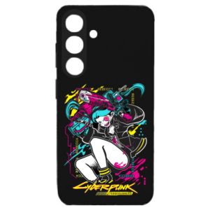 Etui na Samsung S24 Cyberpunkowa sztuka Rebekki - PrintSalon Etui na Samsung S24 Cyberpunkowa sztuka Rebekki