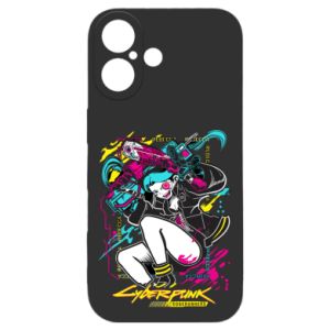 Etui na iPhone 16 Cyberpunkowa sztuka Rebekki
