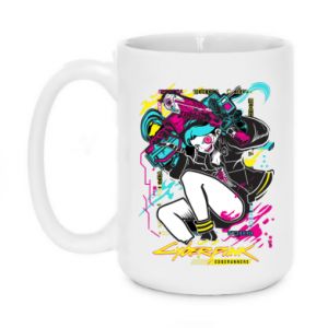Kubek 450ml Cyberpunkowa sztuka Rebekki