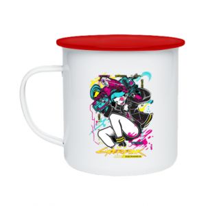 Kubki ceramiczne w stylu retro