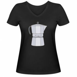 Koszulki V-neck damskie