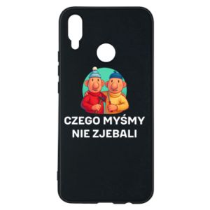 Etui na Huawei P Smart Plus Czego myśmy nie zjebali
