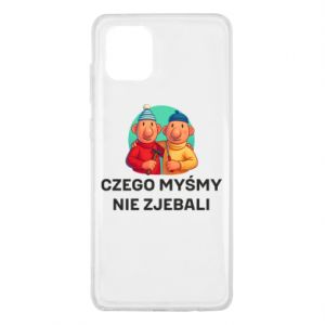 Etui na Samsung Note 10 Lite Czego myśmy nie zjebali