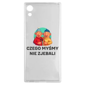 Etui na Sony XA1 Czego myśmy nie zjebali