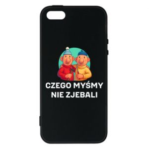 Etui na iPhone 5/5S/SE Czego myśmy nie zjebali