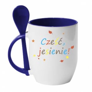 Kubki z ceramicznymi łyżkami