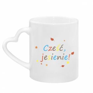 Kubki z uchwytem w kształcie serca