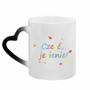 Kubki magiczne z uchwytem w kształcie serca