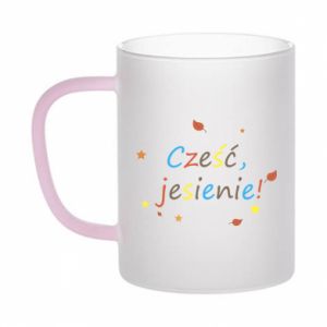 Kubki szronione dwukolorowe