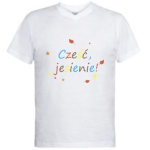 Koszulki V-neck męskie