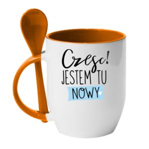 Kubki z ceramicznymi łyżkami